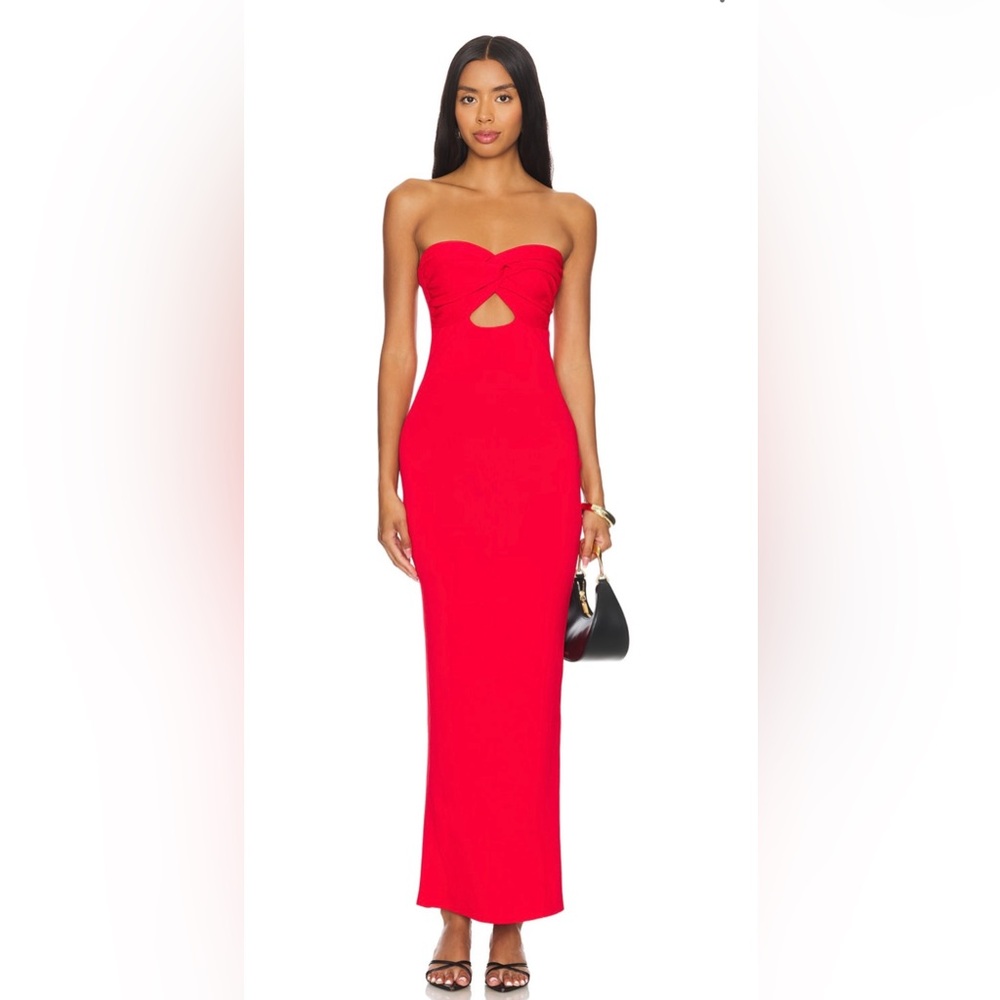 X Revolve Maia Maxi Dress in Red